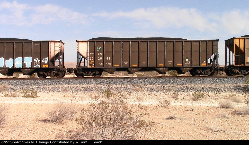 WB Unit Loaded Coal Frt at Erie NV W-Pshr -16